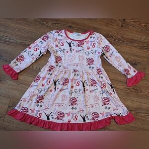 Boutique Style Taylor Swift Girls Dress with Pink Accents ☆Size 14/16☆